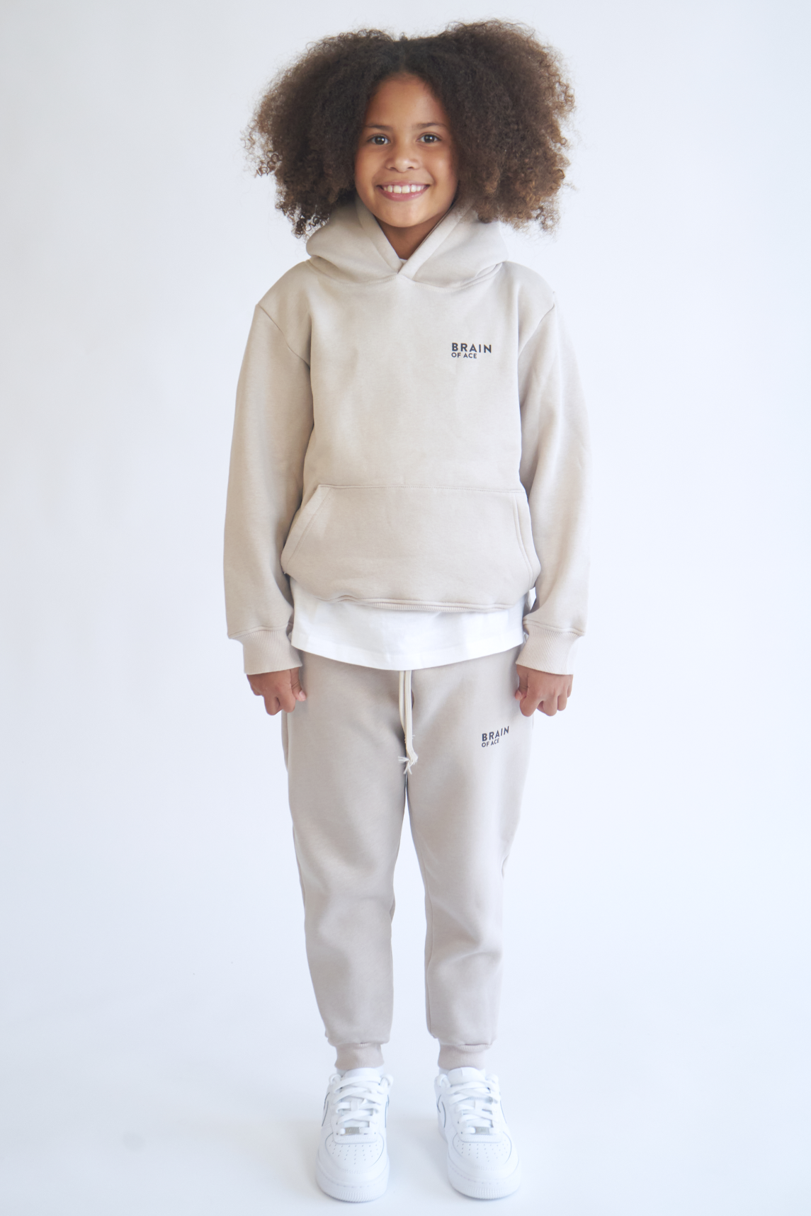 HOODIES YOUNG MINDS | BEIGE