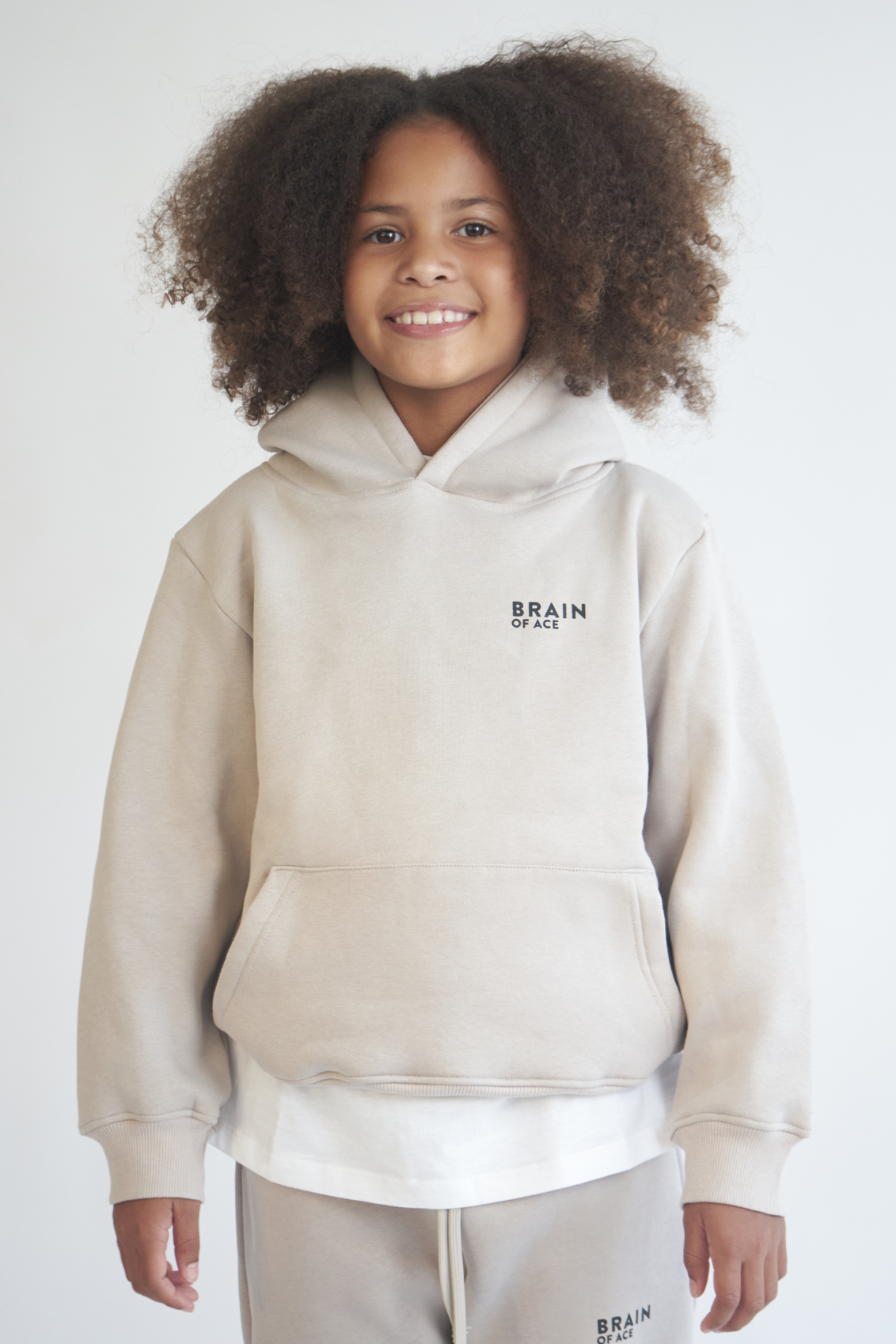 HOODIES YOUNG MINDS | BEIGE